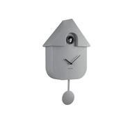 Karlsson Pendule Murale Cuckoo - Gris Souris