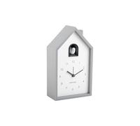 Karlsson Réveil moderne Cuckoo Mouse Gris rectangulaire 12 x 6 x 20 cm Thermoplastique
