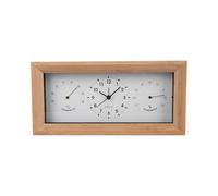 Karlsson Réveil Neat Rectangle - Blanc - 26 x 5,4 x 12,8 cm