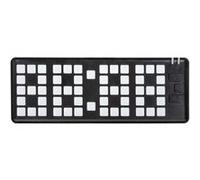 Karlsson - Réveil rétro Keyboard - Noir Noir G