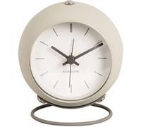 Karlsson - Réveil rond effet flottant - Diam.9,5 cm - Ivoire - Nirvana Ivoire G