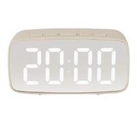 Karlsson - Réveil Silver Mirror LED - Gris clair - Silver Gris G