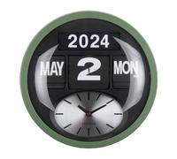 Karlsson Round Flip Horloge Murale KA6030GR - Unisex - 33 cm - Quartz