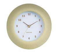 Karlsson Tender Rib Horloge Murale KA6048LY - Unisex - 25 cm - Quartz