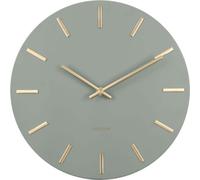 Karlsson - Wall Clock Charm Small - Vert jungle