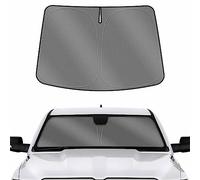 Karltys Pare-soleil de pare-brise avant pour Dodge Ram 1500 2019-2024 2025 - Housse de pare-soleil pliable sur mesure pour camion Ram 1500, pare-soleil réfléchissant 240T, bloque les rayons UV