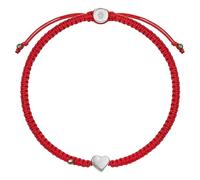 KARMA AND LUCK Bracelet cordon rouge réglable, breloque 18 carats pour femme, fait à la main à Bali pour la chance et le succès, One Size, Laiton, Pas de gemme