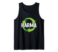 Karma Destin Méditation Recyclage Protection de l'environnement Cadeau Débardeur