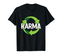 Karma Destin Méditation Recyclage Protection de l'environnement Cadeau T-Shirt