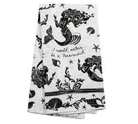 Karma Gifts Ka101913 Noir et Blanc Boho torchons, Lama