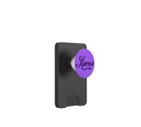 Karma - Grand Texte Violet CONÇU PopSockets PopWallet pour MagSafe
