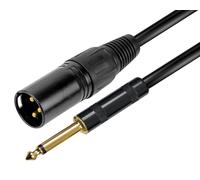 Karma Italiana RDM C185 câble audio 5 m 6,35 mm XLR Noir