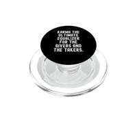 Karma l'égaliseur Ultime pour Les donneurs et Les preneurs PopSockets PopGrip pour MagSafe