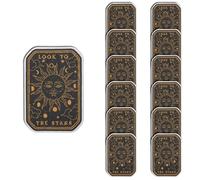 Karma, Lot d'autocollants en vinyle imperméables et mats rétro pour ordinateurs portables, gobelets, journaux, étoiles