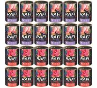 Karma mokra Rafi dla psa MIX SMAKÓW 24x800g