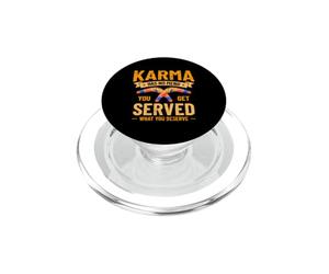 Karma n'a Pas de Menu, Vous Obtenez servi ce Que Vous méritez PopSockets PopGrip pour MagSafe