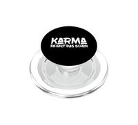 Karma s'occupe de ça, drôle de Dicton PopSockets PopGrip pour MagSafe
