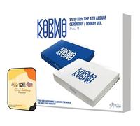 KARMA Stray Kids Album [CEREMONY VER. (Standard ver)]+Pre Order Benefits+BolsVos Idol-Inspired Freebies (The 4th Full Album)