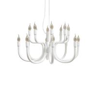 KARMAN lampe à suspension SNOOB SMALL (Blanc - Aluminium)