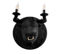 KARMAN lampe murale applique CORRADO (Noir velouté - Céramique)