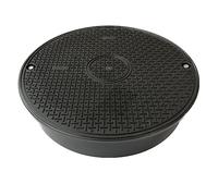 KARMAT Couvercle de regard en plastique P315 DN 315 à 7,5 t pour tube à paroi complète