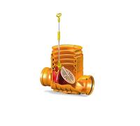 KARMAT Dn400 DN160 - Bac de vidange avec clapet anti-retour DN160