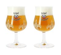 Karmeliet Lot de 2 verres à bière Tripel 25 cl Novice Verre officiel à bière Tripel