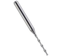 Karnasch 2203600130120 Mini perceuse en métal dur, 1,3 mm de diamètre de coupe, 13,5 mm de longueur de coupe, 39 mm de longueur, 3 mm de diamètre de l'axe