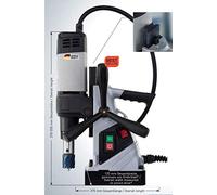 KARNASCH 228013 KA 35 Machine de coupe magnétique de trous, Silver-Mag, Twin Slide, 110 volts