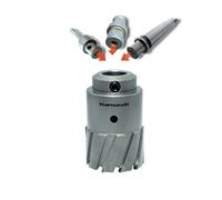 Karnasch KARNASCH Power-Max 55 Super Heavy-Duty Corps Scie à chantourner avec métal dur, 61mm Diámetro de Corte, 55mm Longitud Útil, 4mm Ancho de Corte, 10 Dientes, 1