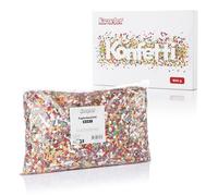 KarneLux Confettis en papier pour carnaval, anniversaire d'enfant, Nouvel An et mariage, décoration de confettis de table - 800 g - Multicolore