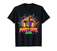 Karneval-Kostüm Ersatz Lustig Mardi Gras 2026 Tenue de fête T-Shirt