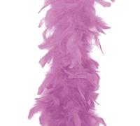 KarnevalsTeufel 4061351362229 CarnavalsTeufel Boa en Plumes de Couleur Unie (Violet Pastel), Taille Unique Mixte