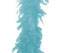KarnevalsTeufel 4061351362236 CarnavalsTeufel Boa en Plumes de Couleur Unie (Bleu Pastel), Taille Unique Mixte