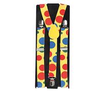 KarnevalsTeufel Bretelles clown à pois