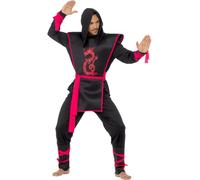 Karnival Costumes Costume de ninja Homme Costume de ninja adulte - Taille L