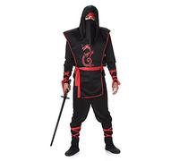 Karnival Costumes Costume de ninja Homme Costume de ninja adulte - Taille M