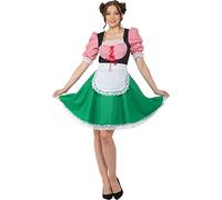 Déguisement Bavaroise Colorée Femme - Taille: L Vert