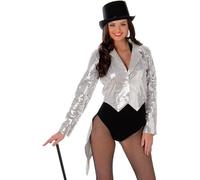 Karnival Costumes Déguisement cabaret argent femme - Argenté/gris - L