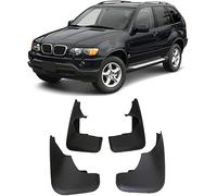 KAROB 4 PièCes Garde Boue Voiture pour BMW X5 E53 2002-2006, Fender Splash Couvre Guard Décorative Style Accessoires