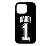 Karol 1 Fan Sport Graphic Homme Femme Coque pour iPhone 16 Pro