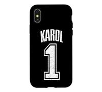Karol 1 Fan Sport Graphic Homme Femme Coque pour iPhone X/XS