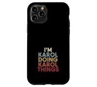 Karol Name Karol Personalized Name First Given Coque pour iPhone 11 Pro