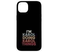 Karol Name Karol Personalized Name First Given Coque pour iPhone 14 Plus