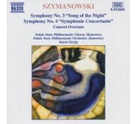 Karol Szymanowski – Symphonies n° 3 et n° 4 – CD – NAXOS