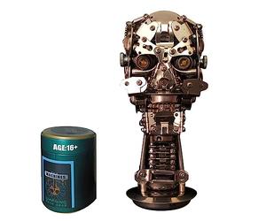 KAROON Puzzle 3D en métal, modèle de squelette mécanique, puzzle en métal DIY kit d'artisanat pour adolescents et adultes (200 + pièces)