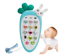 Karotten Handy - Niedliches Telefon Mit Musik, Atemlicht Und Geräuschen, Teething Für Mädchen, Für Babys | Frühderung Für 6+ Monate