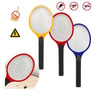 Karpal 3X Tapette à mouches électrique Tue-mouches Tapette à moustiques Double couche de protection en maille, Tue-mouches Sans toxines ni odeurs, Idéal pour l'intérieur et l'extérieur