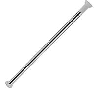 karpal Barre télescopique Barre de rideau de douche réglable en continu Acier inoxydable Barre de douche Rideaux Barre de penderie, plage de réglage 120-180cm