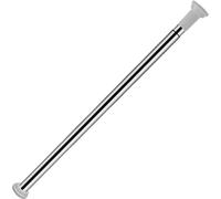 karpal Barre télescopique Barre de rideau de douche réglable en continu Acier inoxydable Barre de douche Rideaux Barre de penderie, plage de réglage 150-240cm